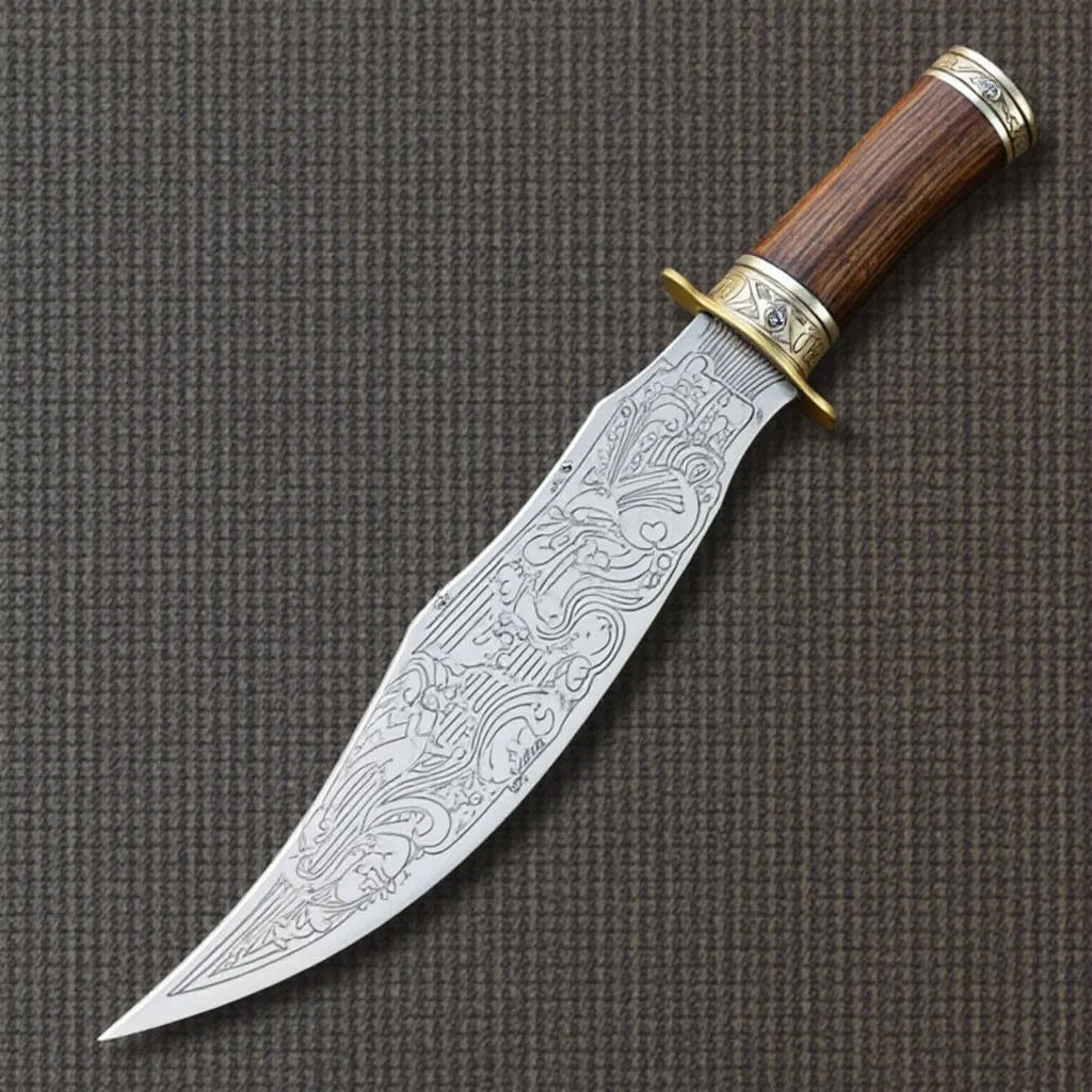 Cuchillo criollo con cabo de asta